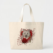 Valentines - Key to My Heart - Westie - Tank Bag