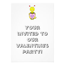 Valentine's Party Invitations For Kids