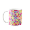 Valentines Pink Candy Heart Mug