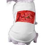 VALENTINES ROSES PET T-SHIRT