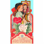 VALENTINES STAND UP DOLL ART - POEMS - UNIQUE GIFT photo sculptures