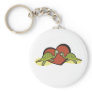 Valentines Turtle Love Keychains
