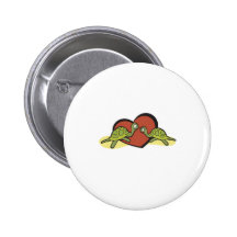 Valentines Turtle Love Pins