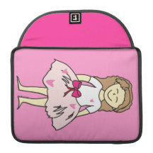 Valentines Wedding Flower Girl Sleeve For MacBook Pro