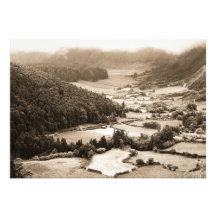 Valley in the Azores Custom Invites