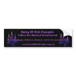 Valley of Evil Thoughts Bumper Sticker 1 bumper stickers