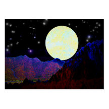 Valley of the Moon ATC Business Card Template