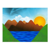 Valley Post Card