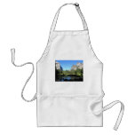 valley view spring reflection aprons