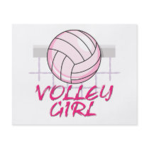 valley volley girl volleyball design flyers