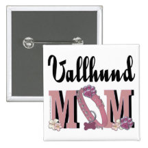 Vallhund MOM Pinback Button