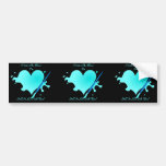 Valuegem Paint Me Blue Bumper Sticker's