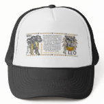 ValxArt 1961 Chinese zodiac Metal bull-Ox born leo hats