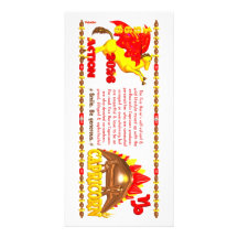 Valxart 1966 2026 Fire Sheep zodiac Capricorn Custom Photo Card
