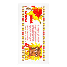Valxart 1966 2026 Fire Sheep zodiac Leo Personalised Photo Card