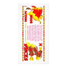 Valxart 1966 2026 Fire Sheep zodiac Pisces Photo Card Template