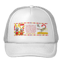 Valxart 1987 2047 FireRabbit zodiac Scorpio Trucker Hat