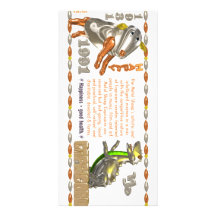 Valxart 1991 2051 MetalSheep zodiac Capricorn Picture Card
