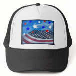 ValxArt American flag abstract design hats