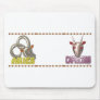 Valxart Aries Capricorn zodiac friendship Mousemat