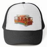 ValxArt cable car hat with wood creatures