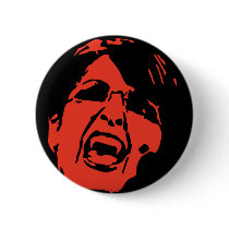 Vampira Sarah Palin Button