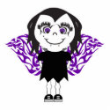 Vampire Angel Girl Tribal Wings photo sculptures