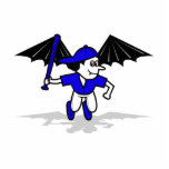 vampire baseball bat boy photo sculptures