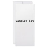 Vampire.bat rack cards