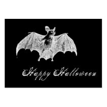 Vampire Bat Wishes Gift Tag Business Card Templates