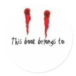Vampire Bite book sticker