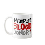 Vampire Blood Donor Coffee Mug