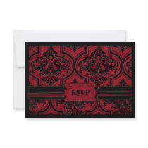 Vampire Bride RSVP Card B2 Announcements