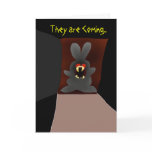 Vampire Bunny at Door cards