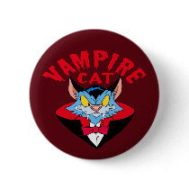 Vampire Cat Button