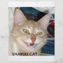 VAMPIRE CAT FULL COLOR FLYER