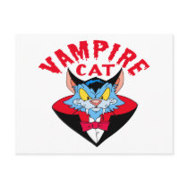 Vampire Cat Postcard