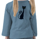 Vampire Cat With Green Eyes Shirt