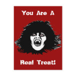 Vampire Chick a Real Treat postcards