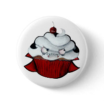 Vampire Count Cup Cake buttons by colonelle Vampire Count Cup Cake buttons