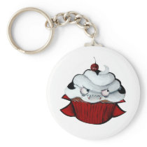 Vampire Count Cup Cake keychains by colonelle Vampire Count Cup Cake keychains