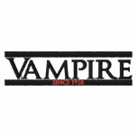 vampire embroidered shirts