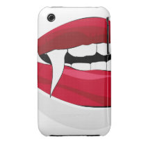 Vampire Fang Blackberry Curve Case-Mate Case
