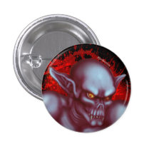 Vampire freak pinback button