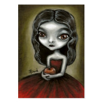 Vampire girl ACEO prints Business Card Templates