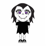 Vampire Girl Full Body photo sculptures