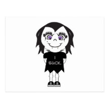 Vampire Girl I Suck Postcards