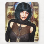 Vampire Girl Mousepad