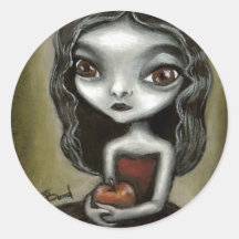 Vampire girl stickers