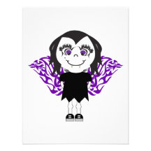 Vampire Girl Tribal Wings Announcement